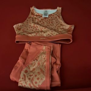 Reebok Leggings and Bra Set